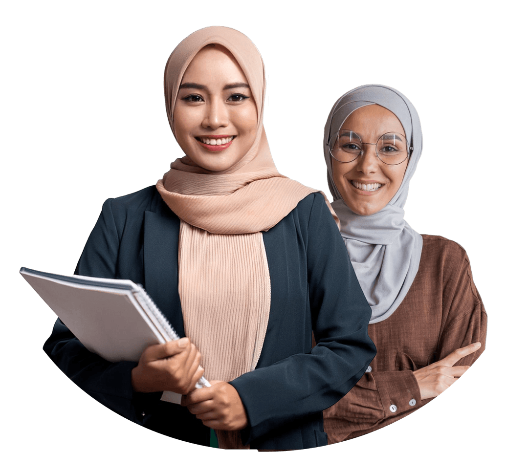 Women supporting each other